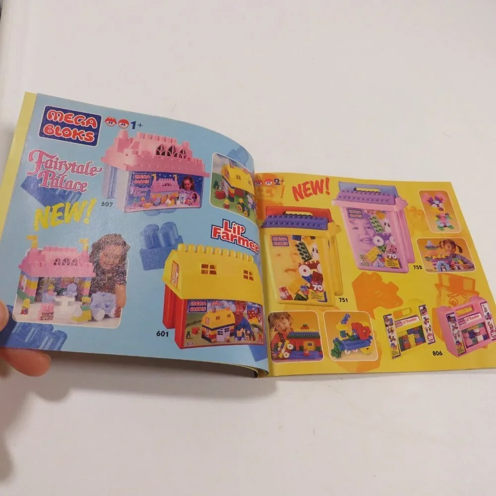 MEGA BLOKS CATALOG 1995